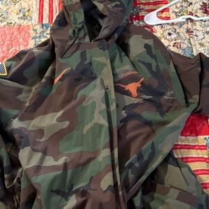 Nike Green Camouflage Jacket